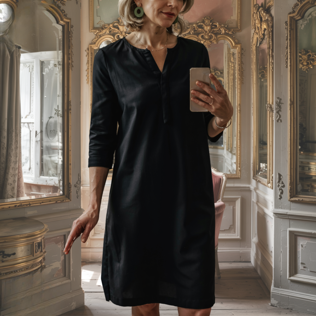 Josette™ | Elegantes Kleid mit V-Ausschnitt