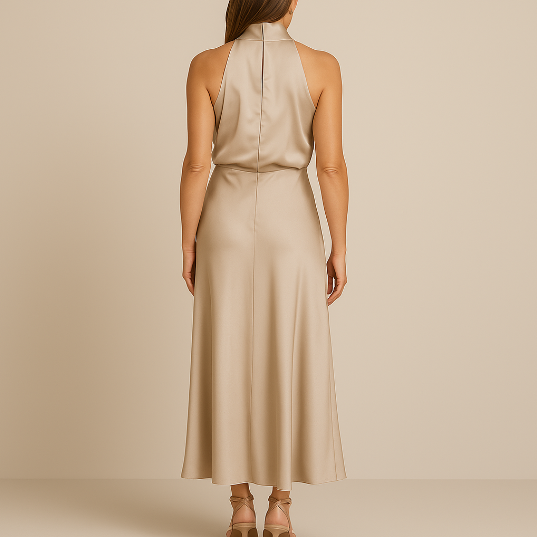 TESSA™ – Satinkleid mit Neckholder