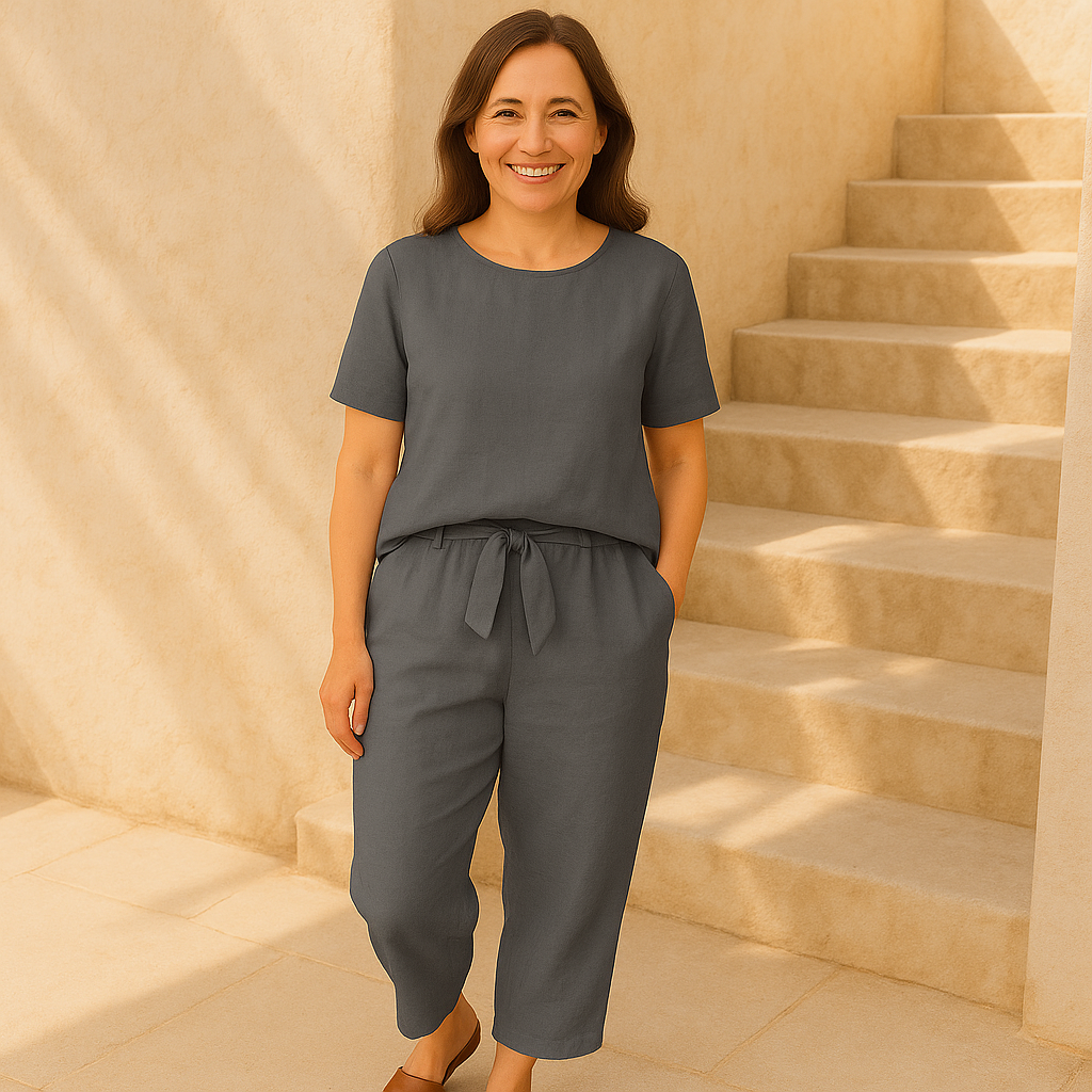 Vendela™ – Elegantes Damen Sommer-Zweiteiler-Set
