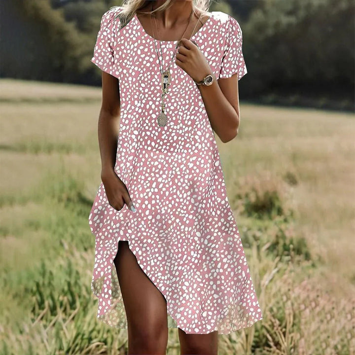 Martina™ | Klassisches gepunktetes Kleid