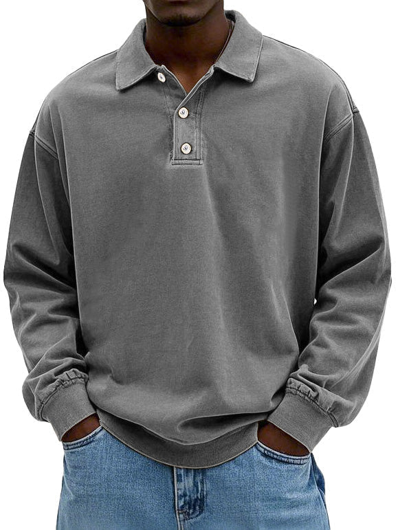Maxime™ | Stilvolles Langarm-Poloshirt