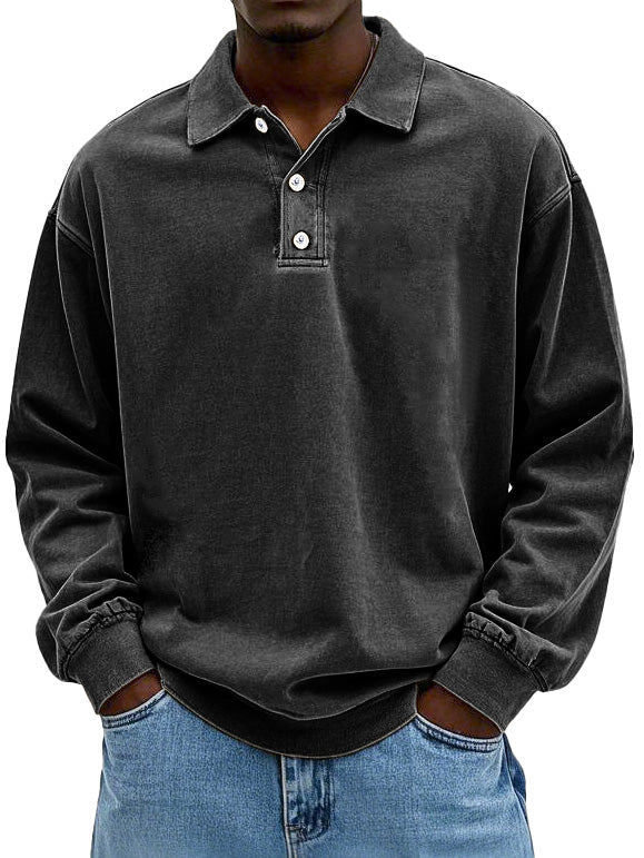 Maxime™ | Stilvolles Langarm-Poloshirt