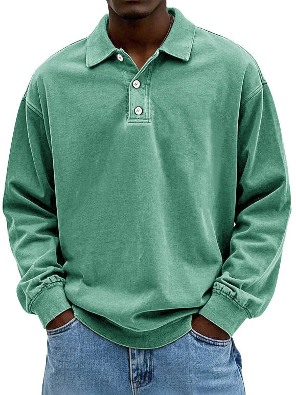 Maxime™ | Stilvolles Langarm-Poloshirt